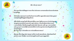 Inschrijven jeugd @ Gemeenschapshuis Geistingen | Kinrooi | Vlaanderen | Belgium